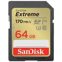 在飛比找PChome24h購物優惠-SanDisk 64GB 64G SDXC【170MB/s 