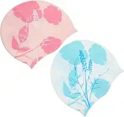 Printed Swimming Cap Extra Large Swimming Cap Caps for Women Adult Swimming Hat Swimming Cap for Women Swim Caps for Hair Swim Cap for Women Fabric Swimming Cap