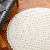 在飛比找Coupang 酷澎優惠-蘋果派造型圓形絨毛地毯