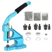 Hand Press Grommet Machine | 3 Dies (#0#2#4) Heavy Duty Industrial Eyelet Gro...