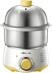 Rapid Egg Cooker, 14 Egg Capacity, Electric Egg Cooker with Auto Shut off for for Hard Boiled, Poached, Scrambled, Omelets, Steamed Vegetables, Seafood, Dumplings & More
