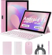 Android 15 Tablet 10 Inch, 18GB RAM+128GB ROM/2TB Expandable Tablet, 2 in 1 Tabl