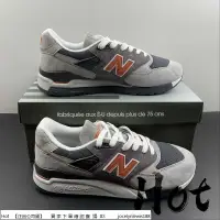 在飛比找蝦皮購物優惠-【Hot】 New Balance 998 灰橙 紐巴倫 麂