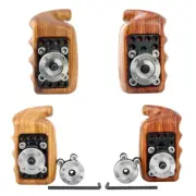NICEYRIG Wooden Handle Grip with Arri Rosette Mount for Camera Cage Shoulder Rig