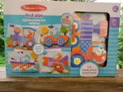 Melissa And Doug First Play Jigsaw Puzzle Set Vehicles Item # 30133