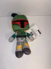 Disney 100 Mattel Star Wars Boba Fett Plush Toy 8" Collectible Doll NWT
