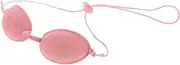 IWOWHERO 1 Pair Protective Glasses Eyeglasses Shade Blackout Bed Safety Glasses Beauty Holiday Light Glasses Pink