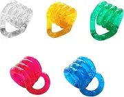 Fidget Toys Set, Sensory Toys Tangles Autism, Stress Relief Toy for Adults / Children, Tuning Twister Hand Toys, Autism Skin Pick, Skills, Panic Attacks, Anti-Stress Aid, Fitgetoys (C) Pack of 5