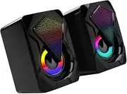 [Gatuida] USB Speakers for Computer Portable Music Home Office Stylish Design Random Style