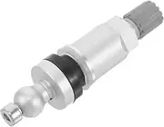 Tire Pressure Monitoring Valve Tire Pressure Monitoring System Car Tires Valve Stem Covers Valve Stem Caps Tire Air Caps Valve Stem Repair for Sensors Silver Aluminum Alloy Beatifufu