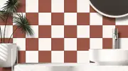 [Namly Design] Classic Checkerboard Wall Tiles - 24 pcs