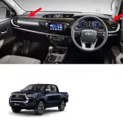 For Toyota Hilux Revo Prerunner 2021 2022 Dash Board Panel Wood Design
