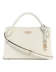 [Guess] Fedana Elite Satchel Bag in Off White