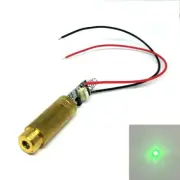 532nm Green Diode Lasers 10mw Brass Laser Dot Module 3V with Driver Switch