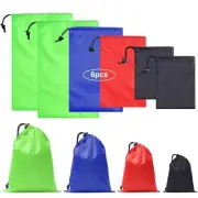 Upgrade Waterproof Drawstring Bag Sack Nylon Bag Ditty Bag for 6 Muliticolor