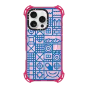 iPhone 16 Pro Bounce Case MagSafe Compatible FRAME BLUE