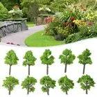 Useful Model Trees Mini Landscape Plastic Props Railroad Railway Resin