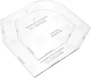 LALAFINA Quilting Templates Bowl Wrap Acrylic Bowl Basket Template Acrylic Ruler Australia