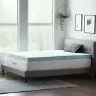 4" Aloe Infused Gel Memory Foam Mattress Topper Dissipate Body Heat CertiPUR-US