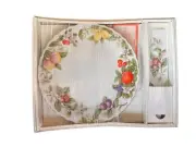 Vintage Andrea By Sadek Fine Porcelain Cake Plate With Server - New In Box