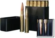 MTM Slip-Top Rifle Ammo Boxes - 10 Round 50 BMG - Black BMG10-40