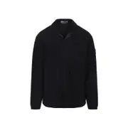 [Stone Island] Stone Island-Black Cotton Shirt-Uomo S STAND
