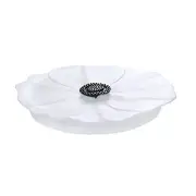 Charles Viancin Poppy Pop Silicone Lid for Food Storage 11''/28cm White Lilia MF