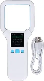 Pet Microchip Scanner Reader, 134.2khz 125khz Portable Animal Chip ID Scanner, 500 Data Storage Handheld RFID Dogs ID Chip Tag Scanner for EMID/FDX B / ISO1784/85