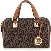 [Michael Kors] Women's SM Duffle XBody Hand Bag, Brn/Acorn, Einheitsgröße