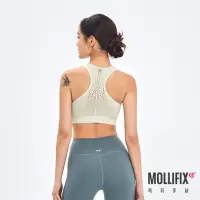 在飛比找momo購物網優惠-【Mollifix 瑪莉菲絲】A++挖背呼吸包覆BRA、瑜珈
