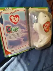 Ty Chilly The Polar Bear 2000 Mc Donald's Beanie Baby