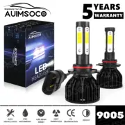 2X 9005/HB3 4-Sides Super Bright LED Headlight Bulbs High Beam 6000K Upgrade Kit (for: Chrysler)