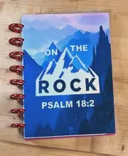 On the Rock *Psalm 18:2* Cover Set 4 use w/ TUL/Arc (8 disc) Planner-