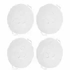 4Pcs Hot Compress Face Towel 3 Holes Strong Water Absorption Capacity Skin F ECM