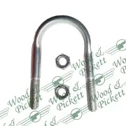 CLASSIC MINI - STEERING RACK U BOLT with NYLOCK NUTS ( 2A6208 + 2 x GHF222 )