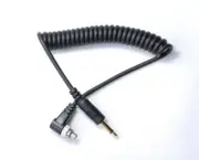 Flash Sync Cord Cable 3.5mm Male PC Plug Photography Studio Light Trigger