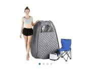 Single Person Portable Steam Sauna Body for Home Spa - TESTED
