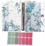 FUNOMOCYA 1Set Budget Binder with Zipper Envelopes Cash Budget Organizer Transparent Budgeting Cash Envelopes for DIY for Personal Professional Use Structured for Productivity