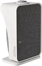 2000W Portable Fan Heater, White/Grey