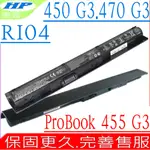 HP RI04 電池 惠普 450 455 470 G3 RI06XL PROBOOK 450 455 470