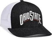 Pacific Headwear NCAA Men's Heather Trucker Snapback Cap-Officially Licensed Collegiate Hat for Sports Fans