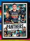 Framed 2022 PENRITH PANTHERS NRL Premiers Poster NATHAN CLEARY - 62cm x 44.5cm