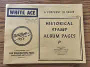 White Ace Stamp Supplement U.S. Airmail APL-8 1974 for Plate Blocks NOS