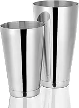 Etens Cocktail Shaker Set, Pro Bar Shaker Boston Shaker Set, Stainless Steel Martini Drink Mixer for Bartending – Essential Bar Tools Weighted Shaking Metal Tins for Bartender