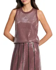 Nic+Zoe Sequin Knit Tank