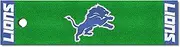 FANMATS NFL Detroit Lions Nylon Face Putting Green Mat