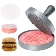 Asdirne Hamburger Press Patty Maker Food Grade Aluminum Burger Press with ABS