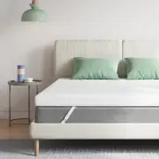Novilla Memory Foam Mattress Topper King, Medium Firm Foam Mattress Topper Ki...
