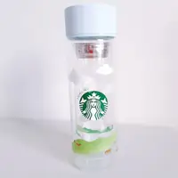 在飛比找蝦皮購物優惠-韓國濟州島星巴克Starbucks 限定 雙層玻璃杯 泡茶玻