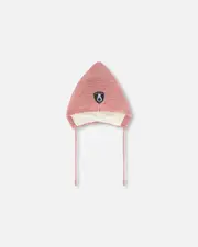 Deux par Deux Baby Girl's Baby Pointed Knit Hat In Pink in Faded Rose at Nordstrom, Size 3-6 M